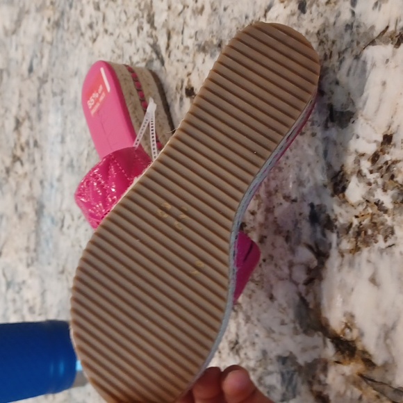 NEW KARL LAGERFELD PARIS  Kamara Quilted women sz 6 Platform Espadrilles Sandal - Picture 5 of 7